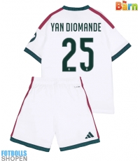 Billiga Real Madrid Yan Diomande #25 Hemmatröja Barn 2026-27 Kortärmad (+ Korta byxor)